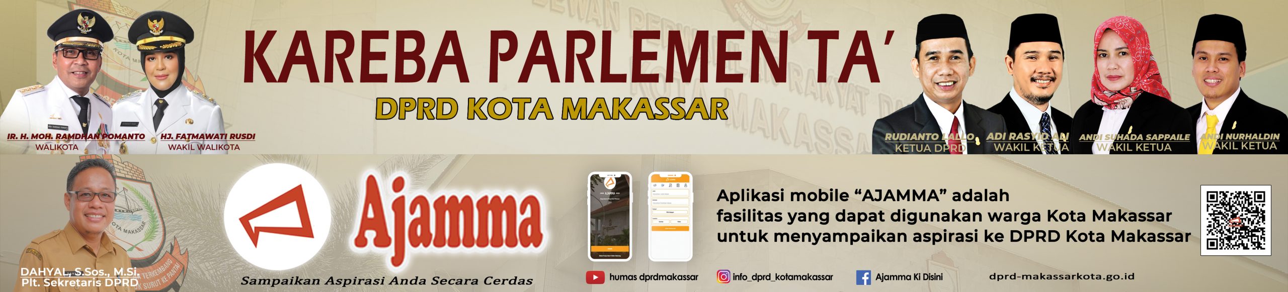 banner walikota makassar